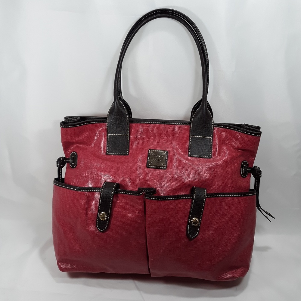 DOONEY & BOURKE June Coated Canvas Large Tote Bag